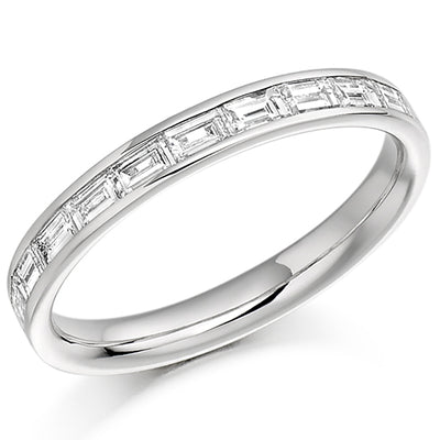 Channel-Set Half Eternity Ring, 0.5ct total (HET1019)