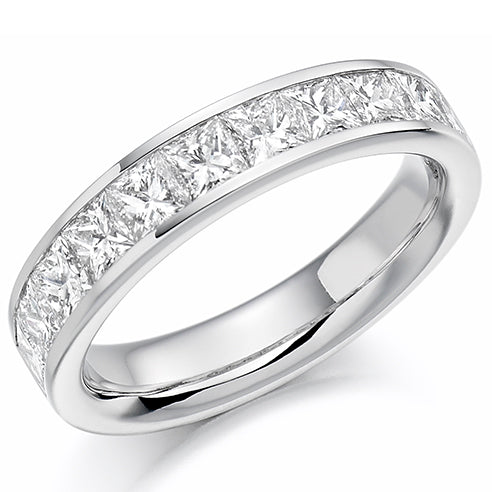Channel-Set Half Eternity Ring, 1.5ct total (HET1165)