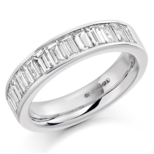 Channel-Set Half Eternity Ring, 1.5ct total (HET1189)