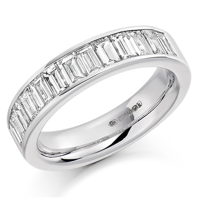 Channel-Set Half Eternity Ring, 1.5ct total (HET1189)