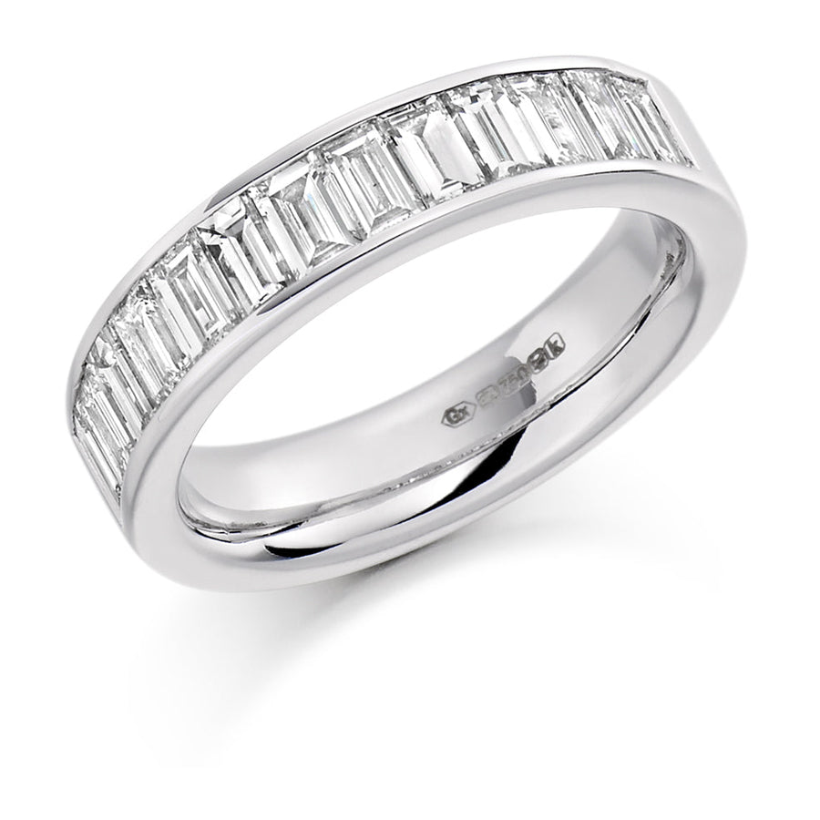 Channel-Set Half Eternity Ring, 1.5ct total (HET1189)
