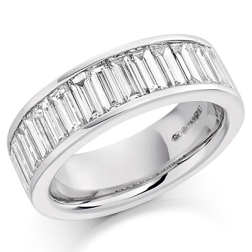 Channel-Set Half Eternity Ring, 2.0ct total (HET1190)