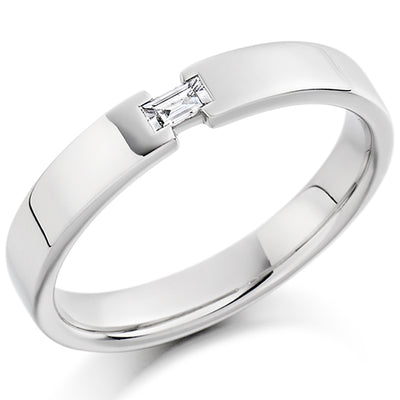 Flush-Set Diamond Half Eternity Ring, 0.07ct