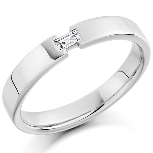 Flush-Set Diamond Half Eternity Ring, 0.07ct