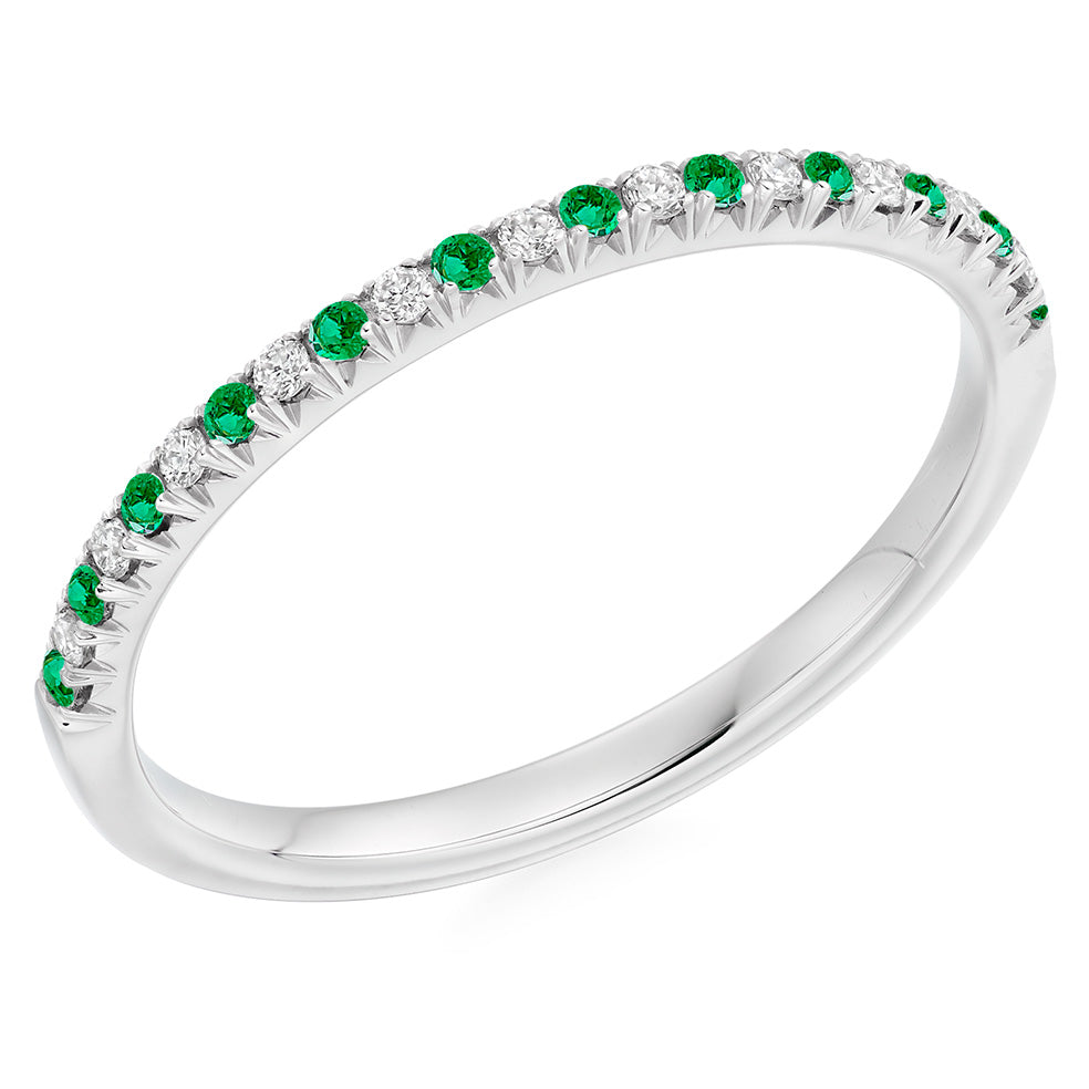 Half Eternity Ring, 0.10ct total (HET17225)