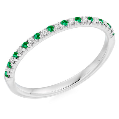 Half Eternity Ring, 0.10ct total (HET17225)
