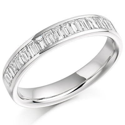 Channel-Set Half Eternity Ring, 0.75ct total (HET1865)