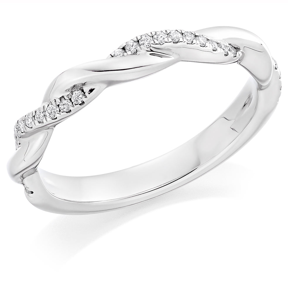Half Eternity Ring, 0.12ct total (HET20734A)