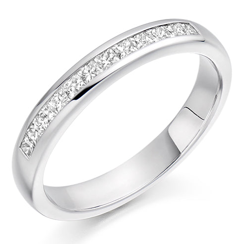 Channel-Set Half Eternity Ring, 0.33ct total (HET2266)