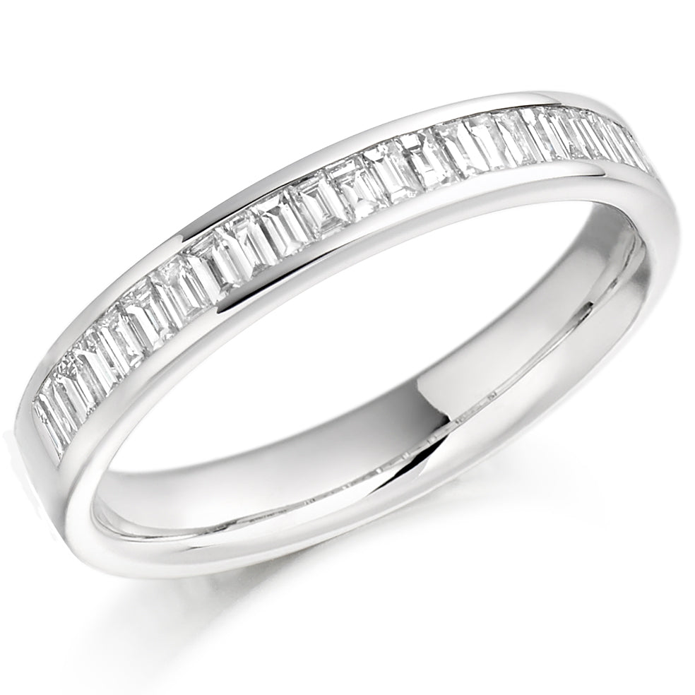 Channel-Set Half Eternity Ring, 0.60ct total (HET2763)