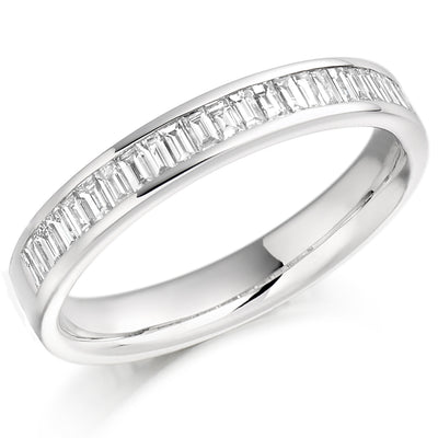 Channel-Set Half Eternity Ring, 0.60ct total (HET2763)