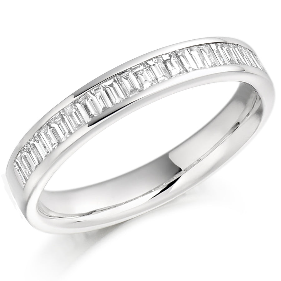 Channel-Set Half Eternity Ring, 0.60ct total (HET2763)