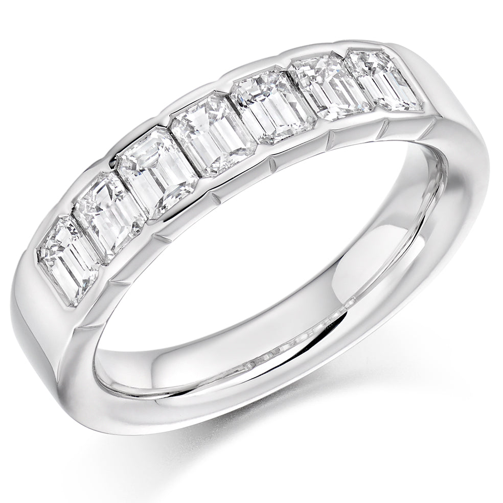 Right Hand Ring-Set Half Eternity Ring, 1.50ct total (HET2863)