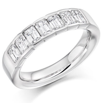 Right Hand Ring-Set Half Eternity Ring, 1.50ct total (HET2863)