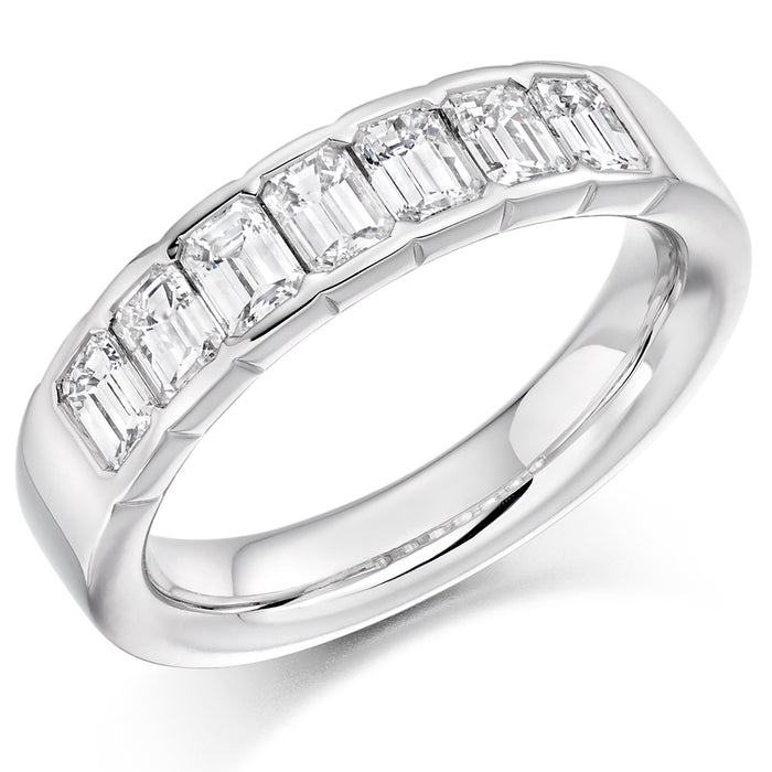 Right Hand Ring-Set Half Eternity Ring, 1.50ct total (HET2863)