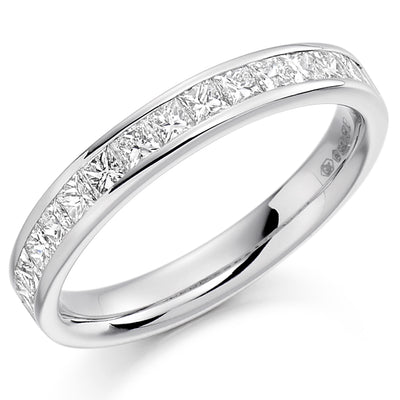 Channel-Set Half Eternity Ring, 0.65ct total (HET3225A)