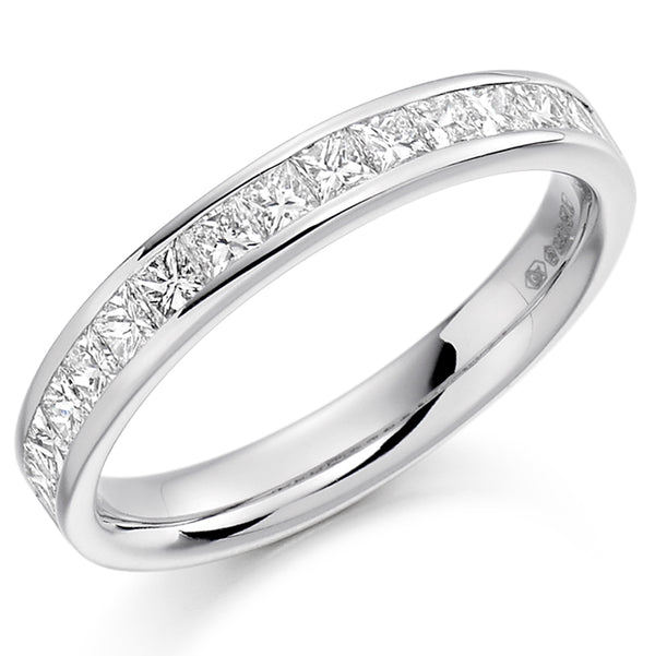Channel-Set Half Eternity Ring, 0.65ct total (HET3225A)