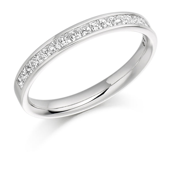 Channel-Set Half Eternity Ring, 0.35ct total (HET3710A)