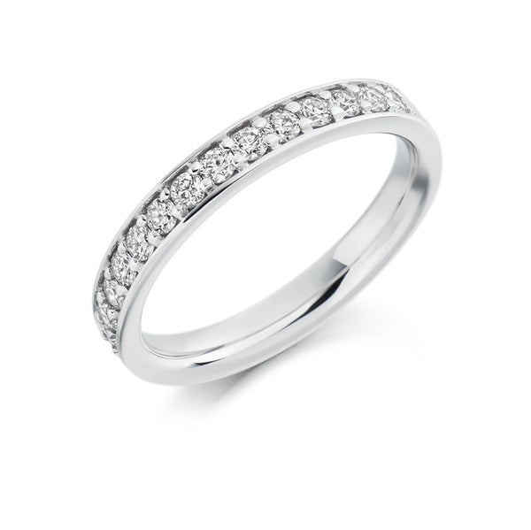 Grain-Set Half Eternity Ring, 0.30ct total (HET4297A)