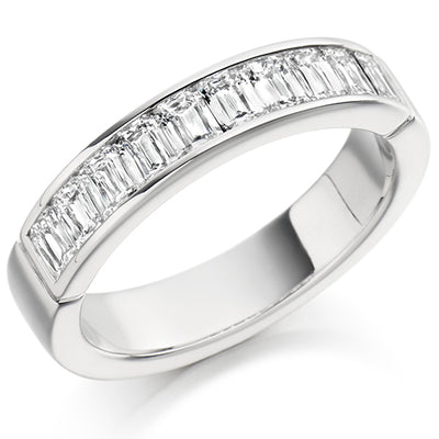 Channel-Set Half Eternity Ring, 1.0ct total (HETCC1387)