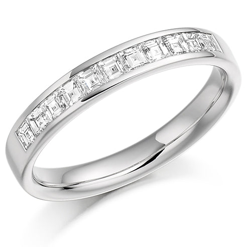 Channel-Set Half Eternity Ring, 0.5ct total (HETRC929)