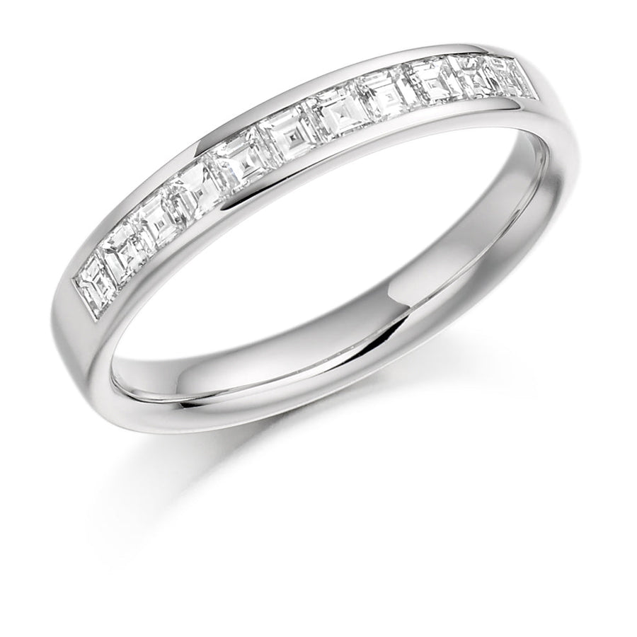 Channel-Set Half Eternity Ring, 0.5ct total (HETRC929)
