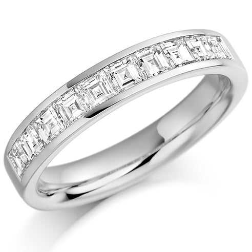 Channel-Set Half Eternity Ring, 1.0ct total (HETRC931)