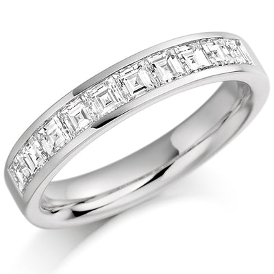 Channel-Set Half Eternity Ring, 1.0ct total (HETRC931)