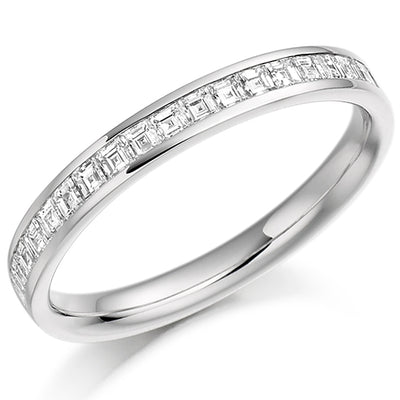 Channel-Set Half Eternity Ring, 0.5ct total (HETRC993)