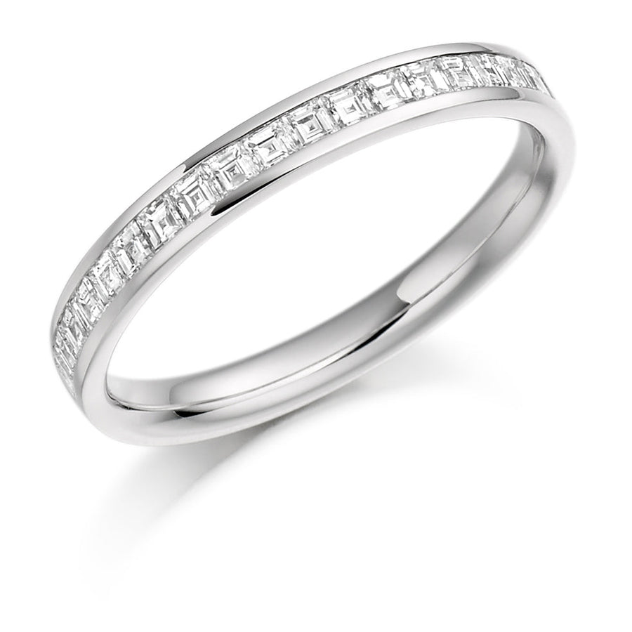 Channel-Set Half Eternity Ring, 0.5ct total (HETRC993)