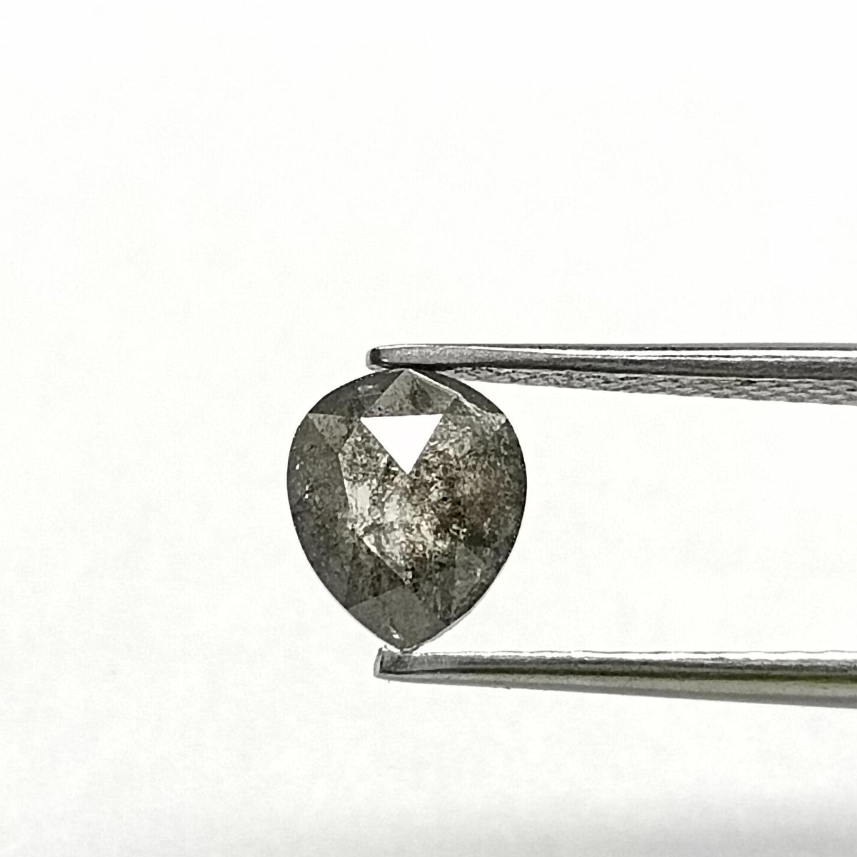 Pear Salt And Pepper Natural Diamond 0.57ct I3 loose diamond