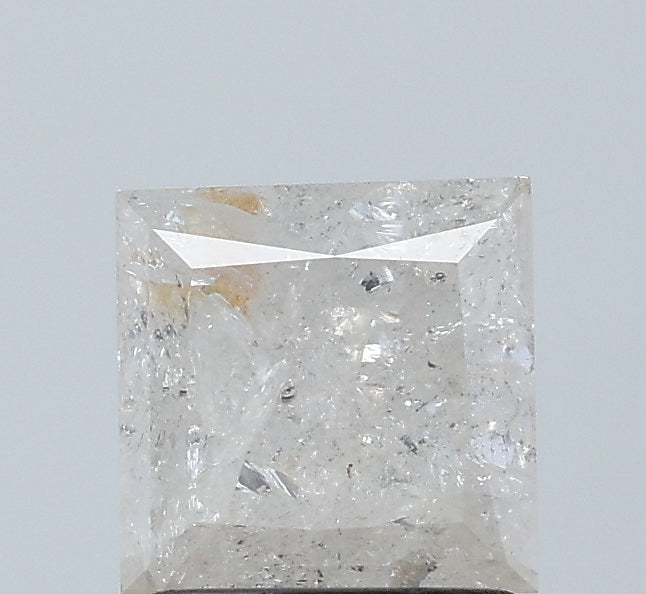 Princess Salt And Pepper Natural Diamond 1.75ct I3 loose diamond