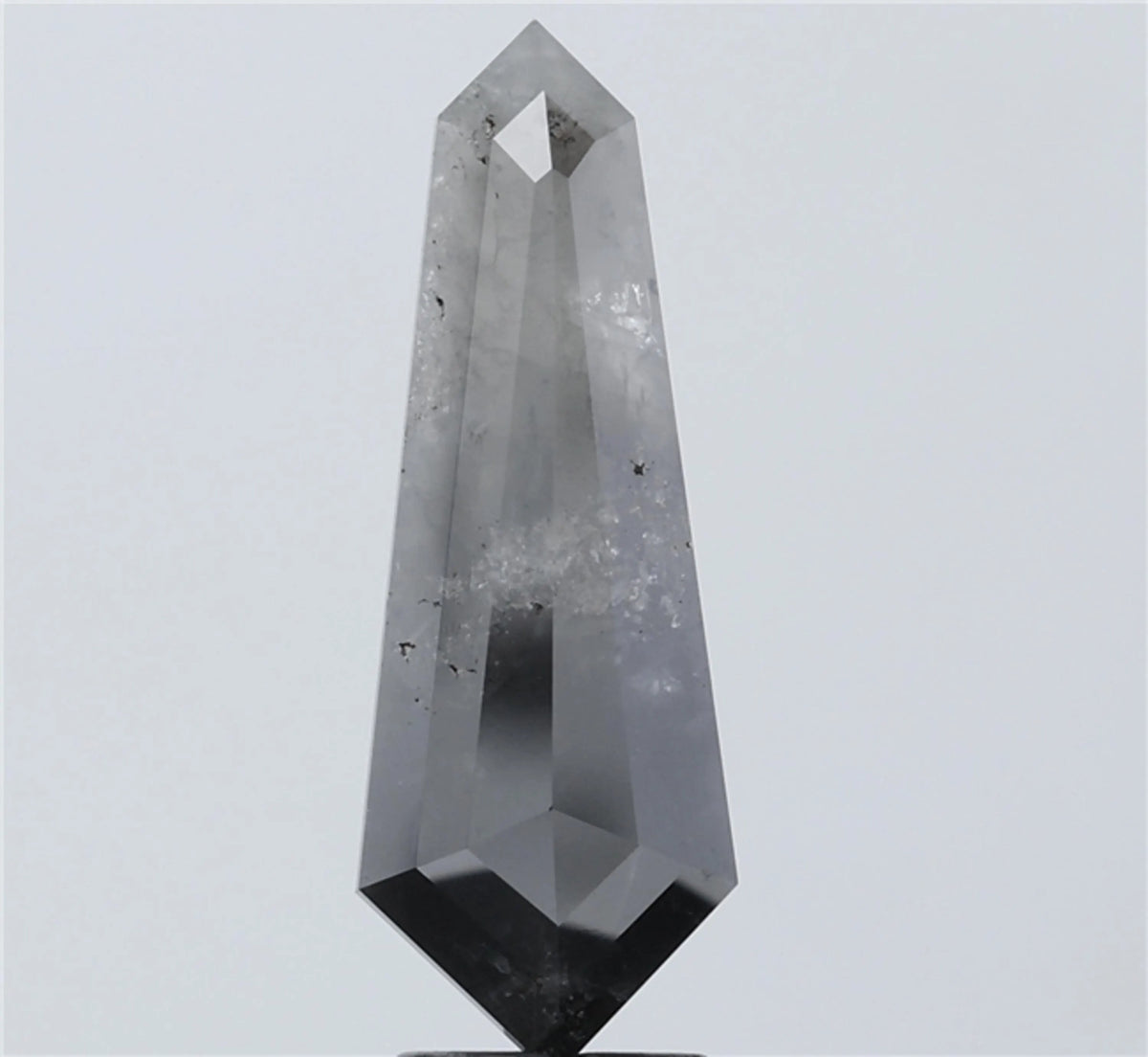 Cushion Salt And Pepper Natural Diamond 3.81ct I3 loose diamond
