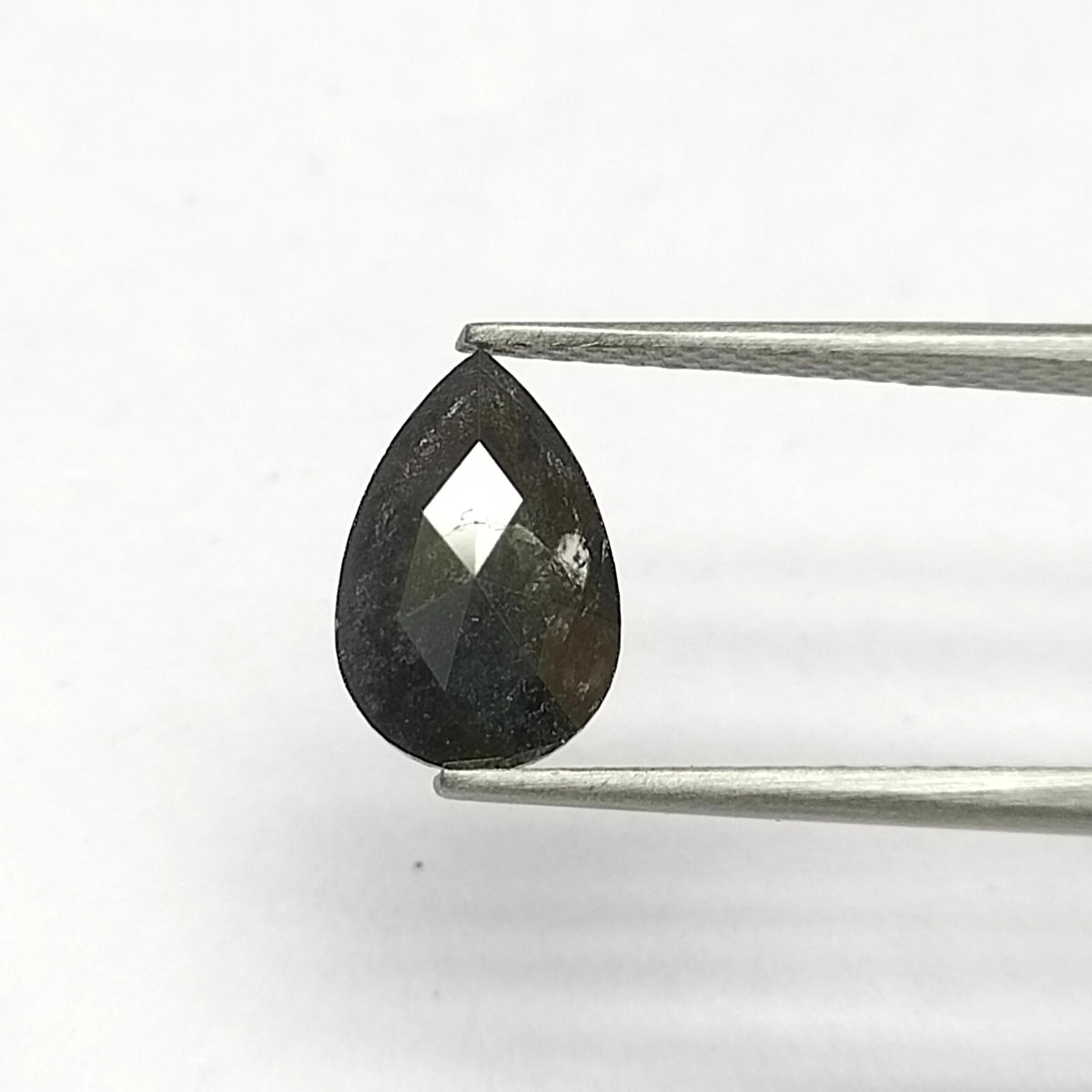 Pear Salt And Pepper Natural Diamond 1.21ct I3 loose diamond