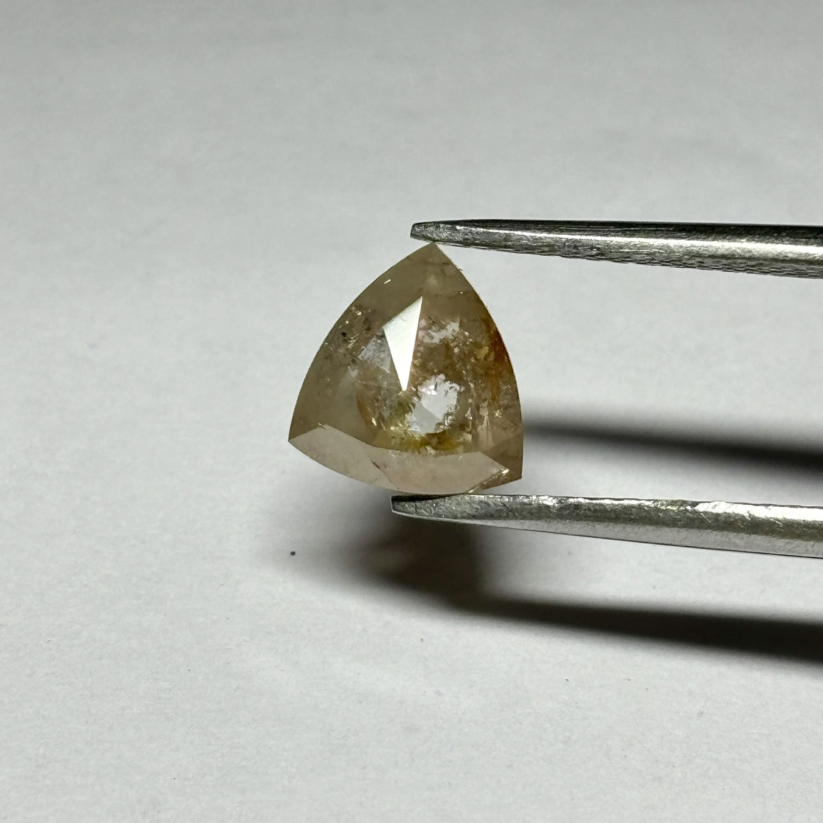 Trilliant Salt And Pepper Natural Diamond 1.38ct I3 loose diamond