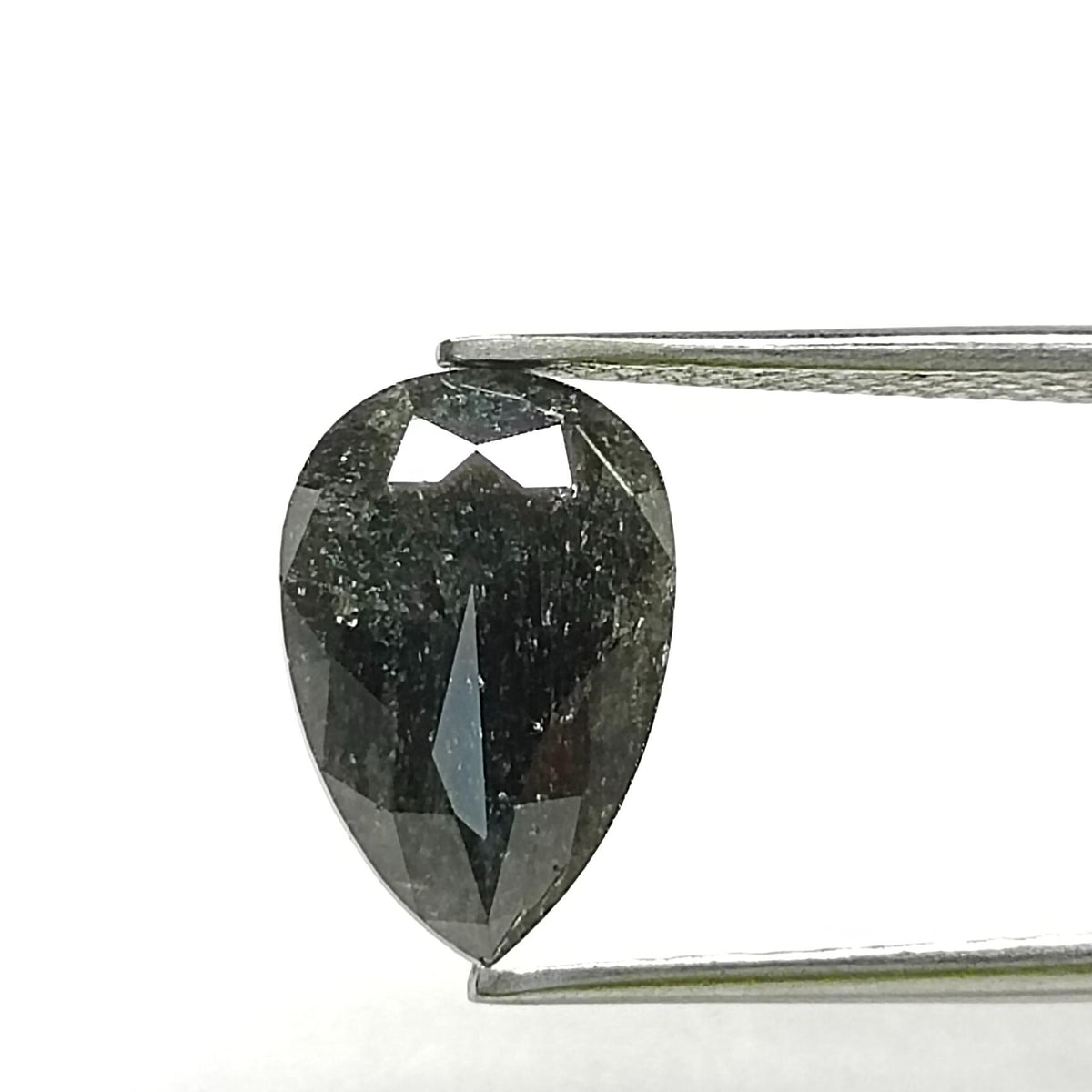 Pear Salt And Pepper Natural Diamond 2.12ct I3 loose diamond