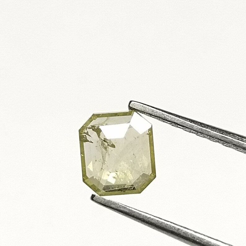 Emerald Salt And Pepper Natural Diamond 0.42ct I3 loose diamond