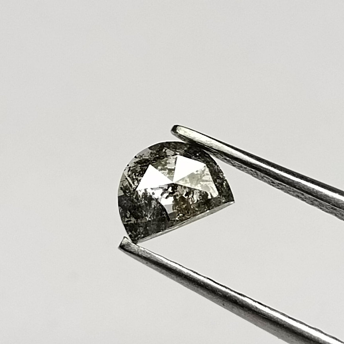 Half Moon Salt And Pepper Natural Diamond 0.34ct I3 loose diamond