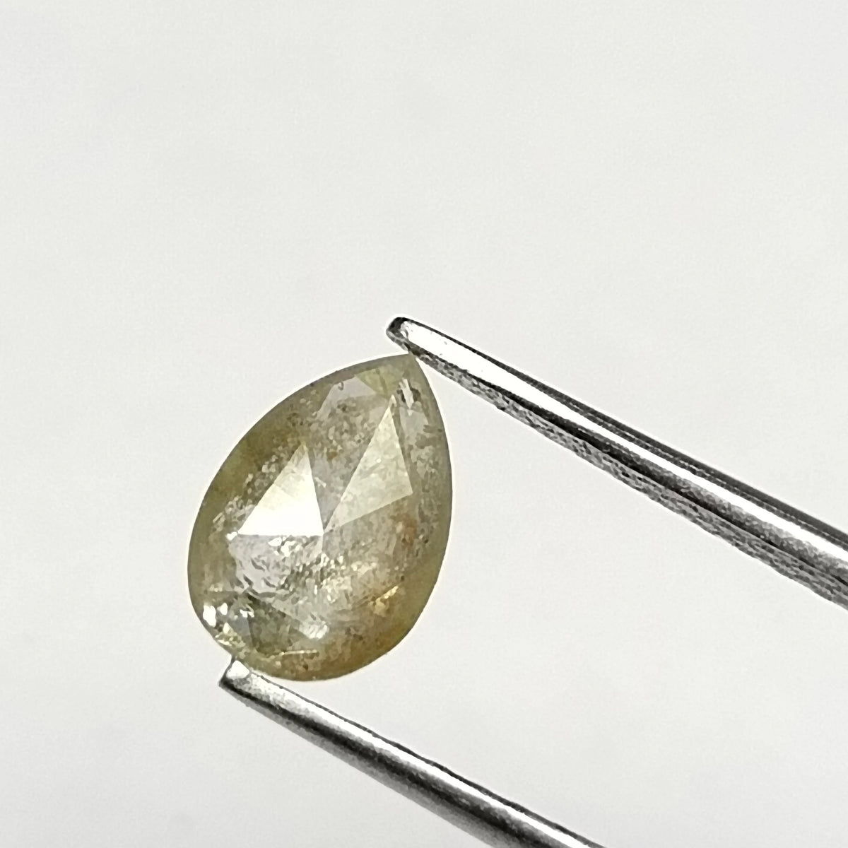 Pear Salt And Pepper Natural Diamond 0.53ct I3 loose diamond