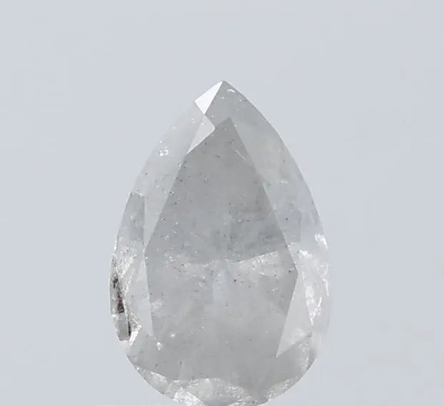 Pear Salt And Pepper Natural Diamond 0.84ct I3 loose diamond