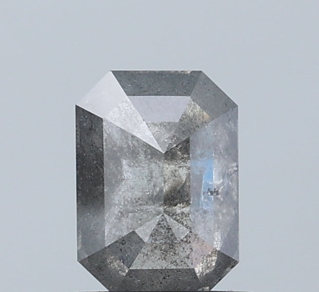 Emerald Salt And Pepper Natural Diamond 1.09ct I3 loose diamond