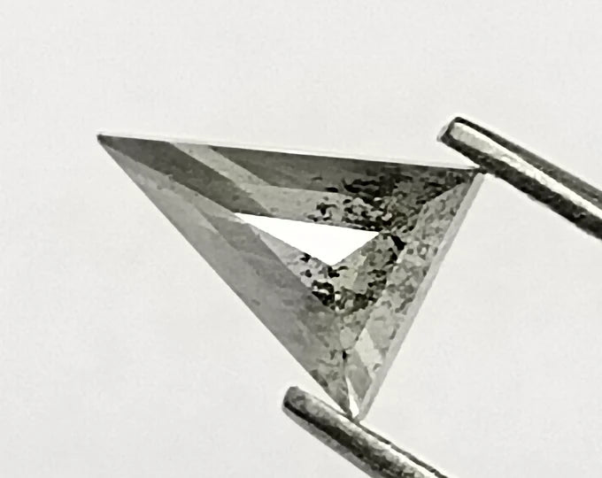 Triangular Salt And Pepper Natural Diamond 0.34ct I3 loose diamond