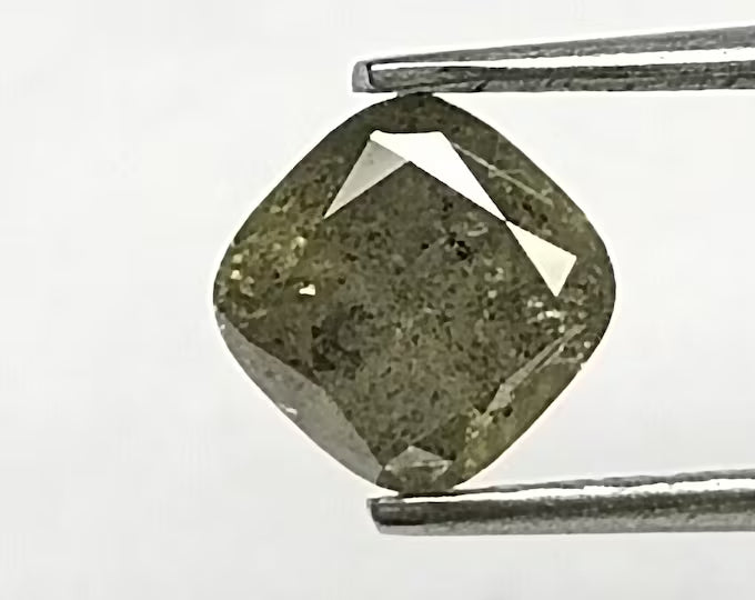 Cushion Gray Natural Diamond 0.47ct I3 loose diamond
