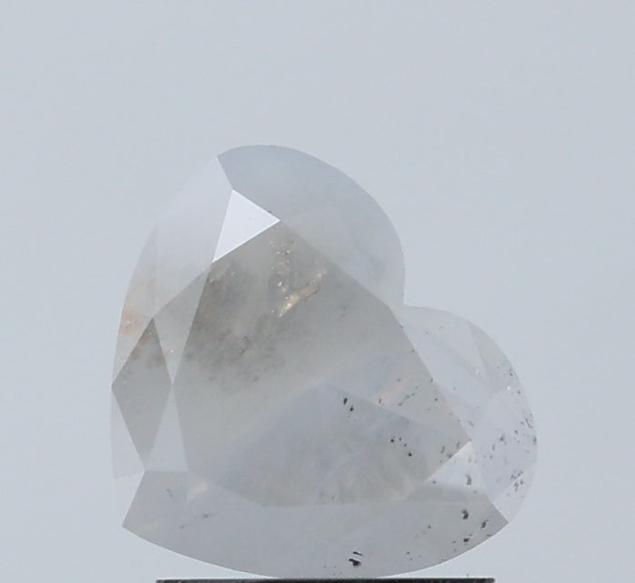 Heart Salt And Pepper Natural Diamond 1.67ct I3 loose diamond