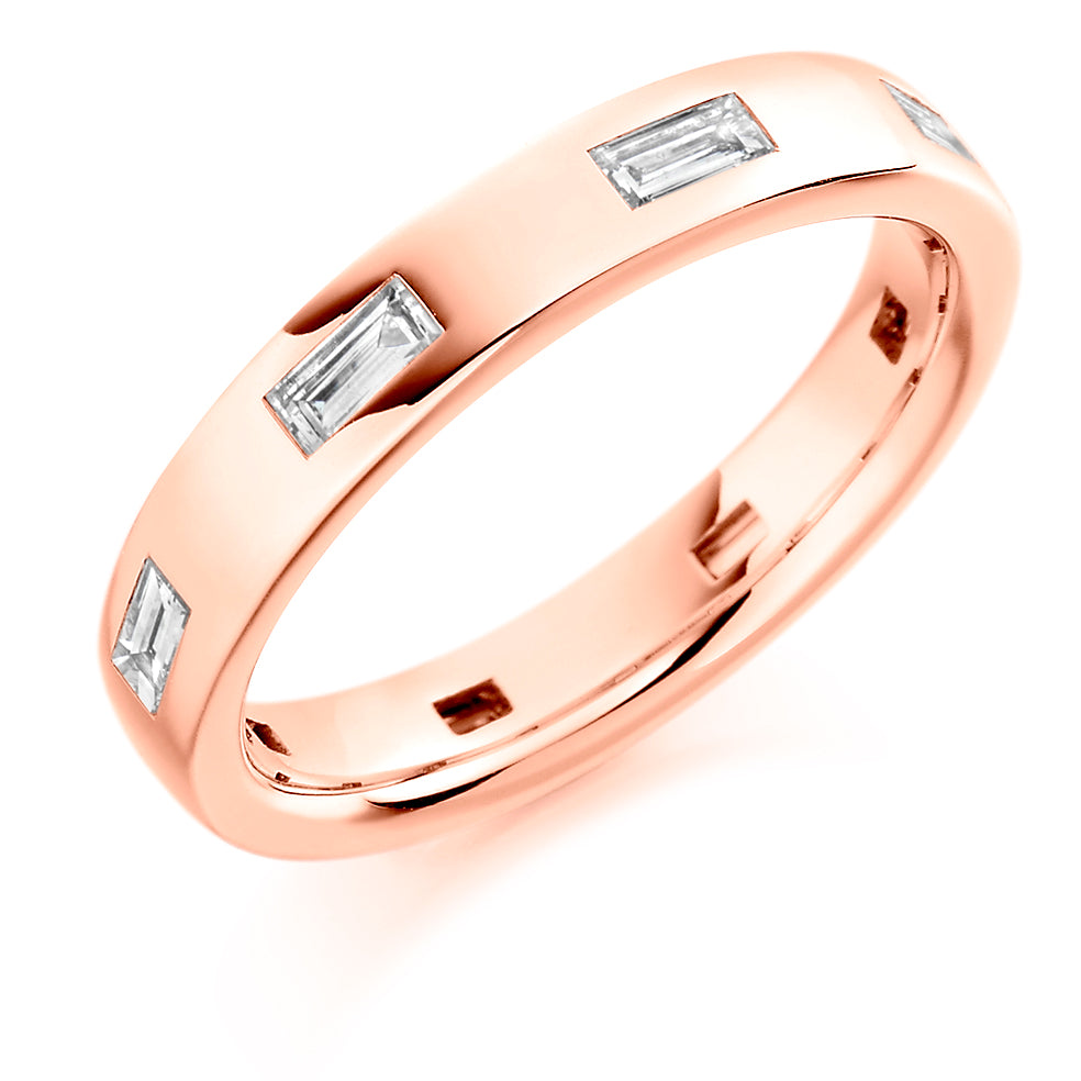 Flush-Set Full Eternity Ring, 0.55ct total (FET1365) in Rose Gold