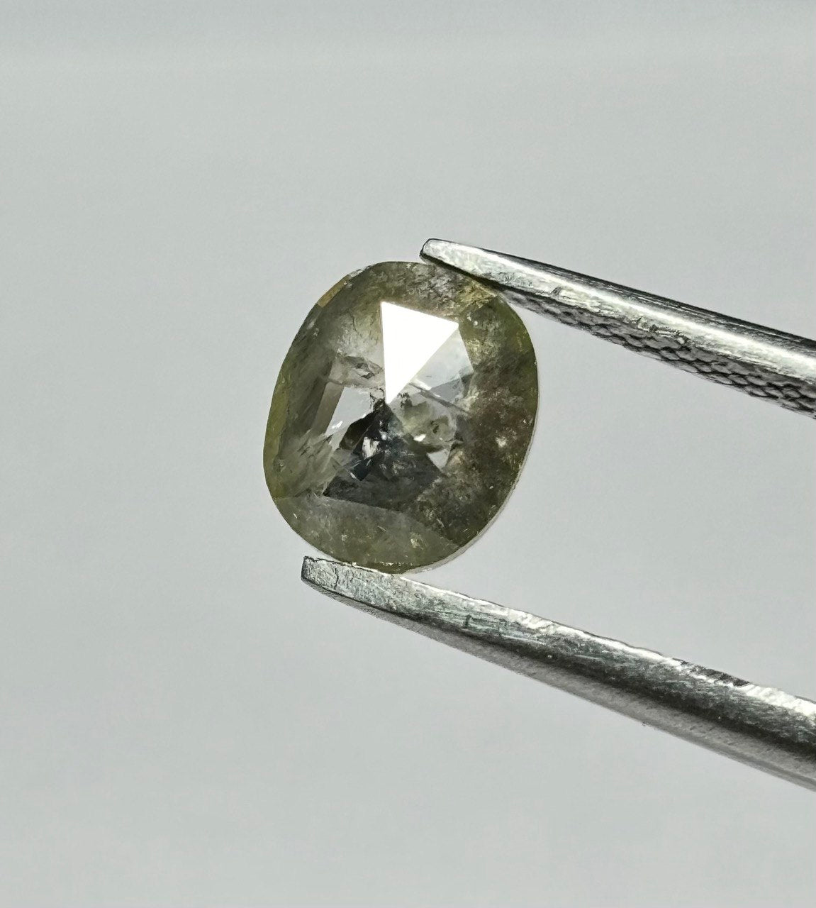 Oval Salt And Pepper Natural Diamond 0.71ct I3 loose diamond
