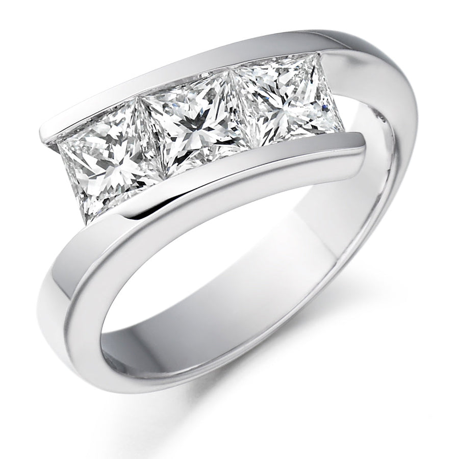 Tension Trilogy Trilogy Ring 1.55ct