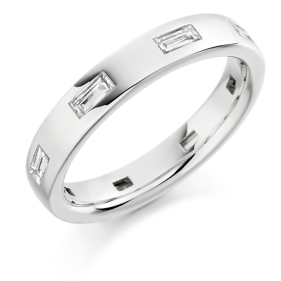 Flush-Set Full Eternity Ring, 0.55ct total (FET1365) in White Gold