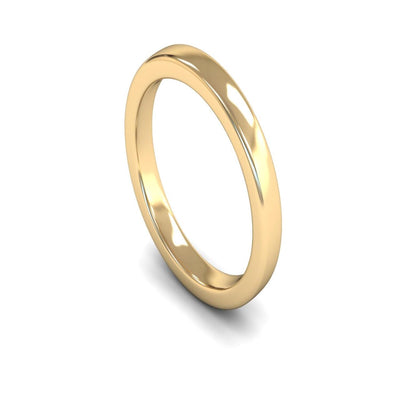 14ct Yellow Gold Engagement Match Wedding Ring 3mm - Heavy Weight