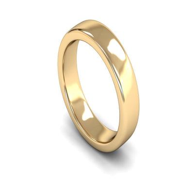14ct Yellow Gold Engagement Match Wedding Ring 5mm - Heavy Weight